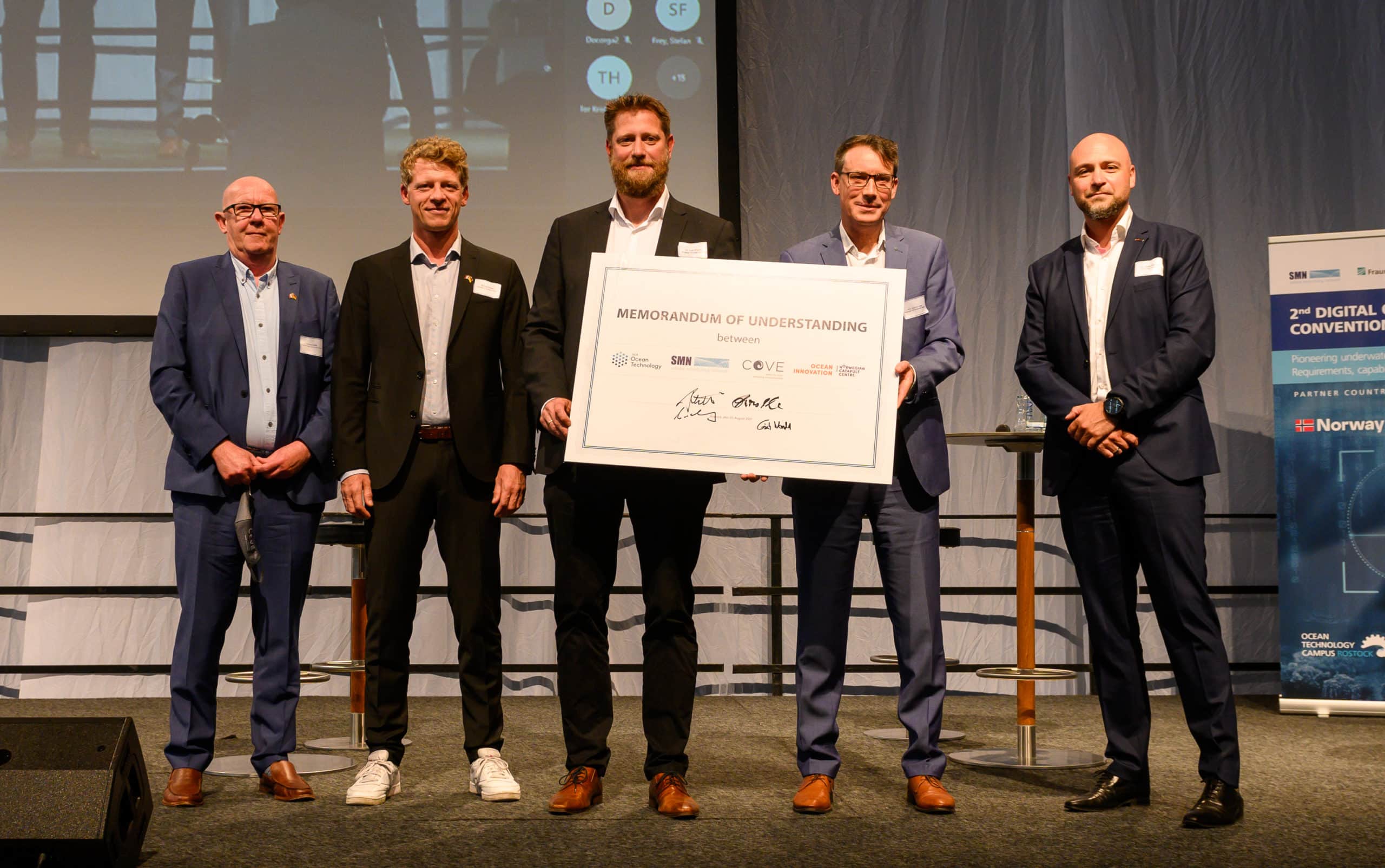 COVE to collaborate with three European ocean tech organizations
